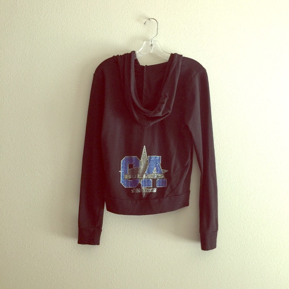 California Allstars Zip Up Bling Cheer Jacket